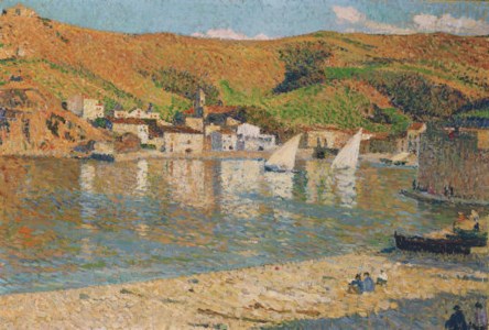 Henri Martin, Les collines dominant le port de Collioure