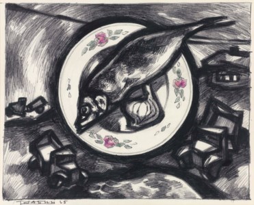 Still Life with Fish and Onion