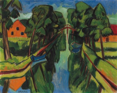 Hermann Max Pechstein, Der Mühlengraben