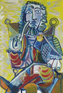 Pablo Picasso, Homme à la pipe