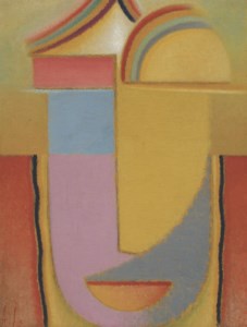 Alexej von Jawlensky, Abstrakter Kopf: Feierlich (Aufsteigend)
