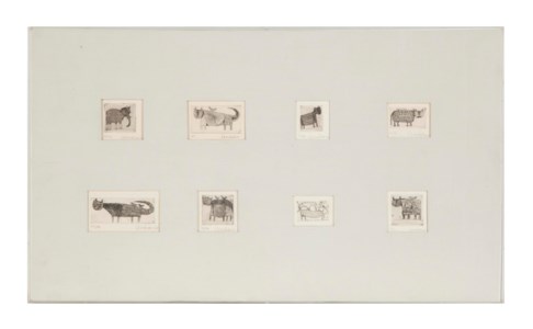 Animaux: eight plates
