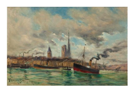 The Harbor at Rouen