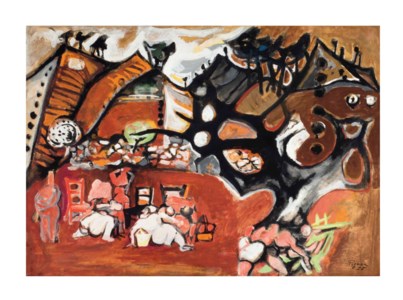 Paysage au greffage de jasmin