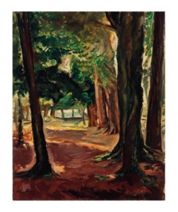 Les arbres, Côte de Grâce, Honfleur
