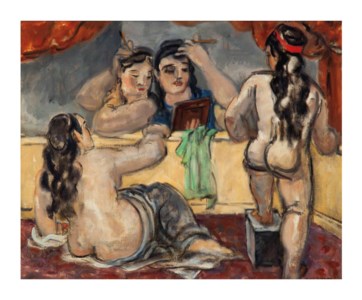 Women at Toilette