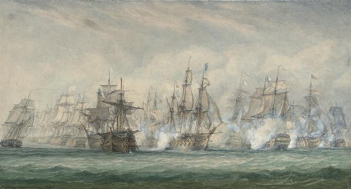 The battle of the Saintes, 12 t h April 1782