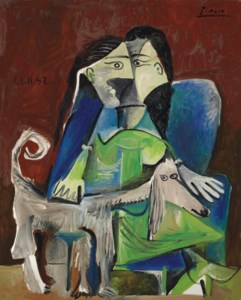 Pablo Picasso, Femme au chien