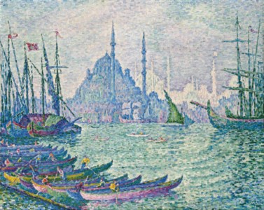 Paul Signac, La Corne d'Or, les minarets