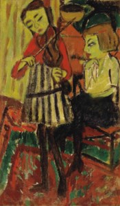 Erich Heckel, Geigerin