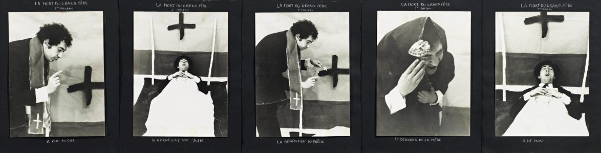 Saynètes comiques - La mort du grand père