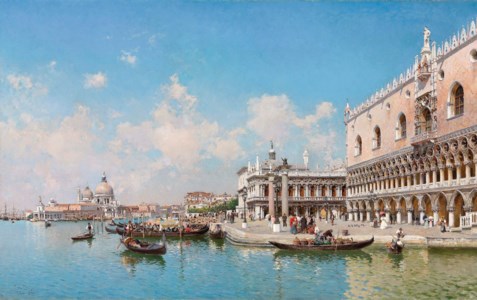 The Doge's Palace and Santa Maria della Salute