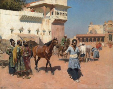 Edwin Lord Weeks, Persian Horse Dealer, Bombay