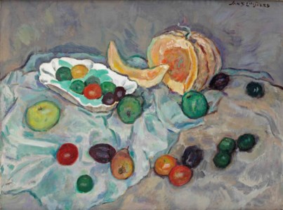 A still life with fruits