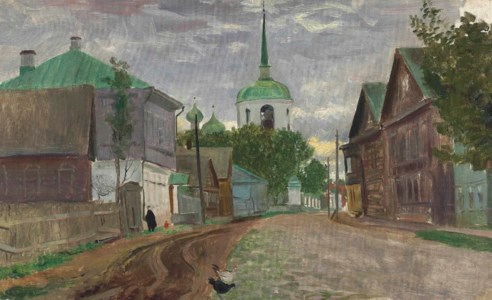 A street in Staraya Russa