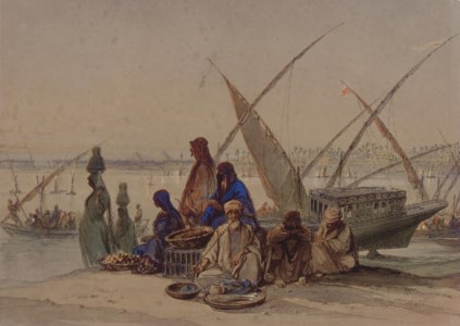 On the Banks of the Nile, Cairo