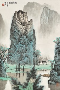 Returning from Fishing on Lijiang