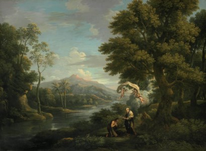 Landscape with the Communion of Saint Mary of Egypt