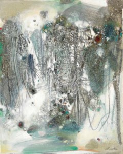 Chu Teh-Chun, Nuances de givre I (Shades of Frost I)