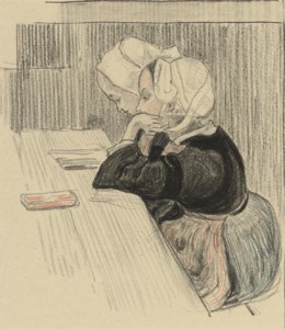 Two Breton girls