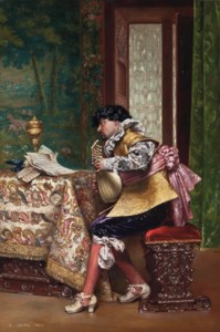 The Mandolin player