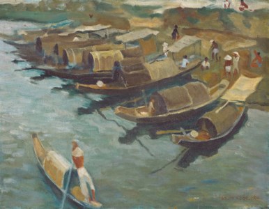 Boats on the Perfume River