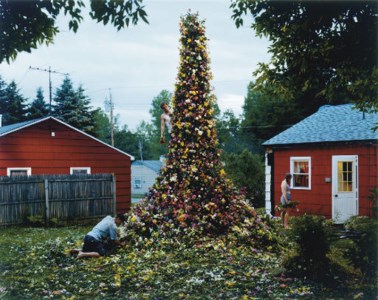 Untitled (Flower Totem), 2002