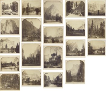 Selected images of Yosemite, 1861