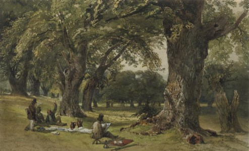 Drawing 'en plein air'