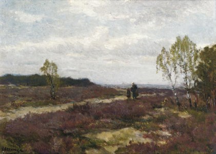 On the heath near Oosterbeek