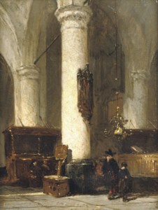 Interior of the Hervormde Kerk, Hattem
