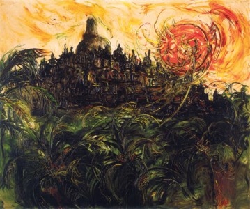 Affandi, Borobudur