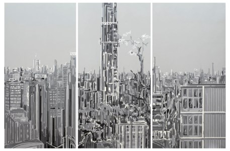 Liu Wei, Purple Air 1-1; Purple Air 1-2; Purple Air 1-3