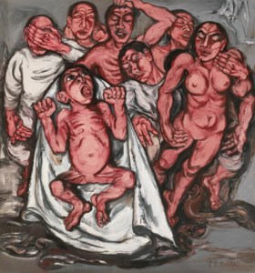Zeng Fanzhi, Meat No. 3: Nativity