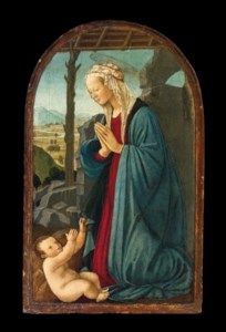 Madonna in adorazione del Bambino