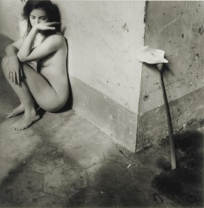 Self Portrait with Lily, Rome, 1977-78