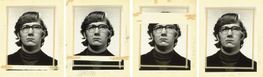 Study for "Keith/4 Times", 1975