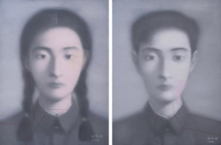 Zhang Xiaogang, Bloodline Series (Male & Female)