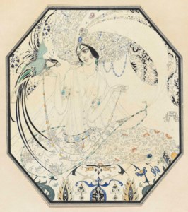 Concubine with a Bird of Paradise