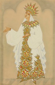 Costume design for Ruslan and Ludmila : Ludmila