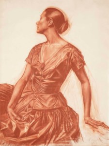 Portrait of Salomé Andronikova (1888-1982)
