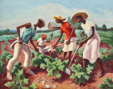 Chopping Cotton