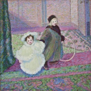 The Artist's Children, James and Lili