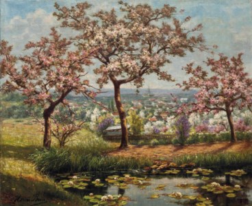 A garden in blossom