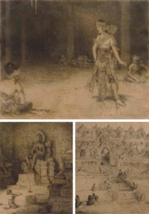 De Boroboedoer ; Mendoet ; and Wajang-Wong