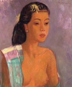Portrait of a young girl