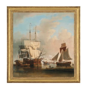 Shipping on the Thames at Rotherhithe