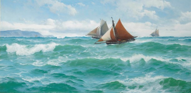 With the wind and tide