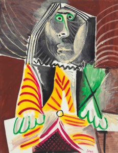 Pablo Picasso, Homme assis