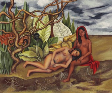 Frida Kahlo, Dos desnudos en el bosque (La tierra misma)